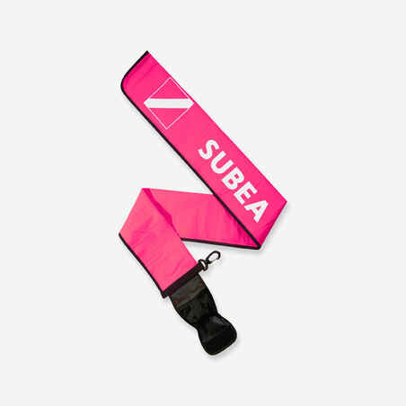SCD diving surface marker buoy with 140-gram weight - Pink