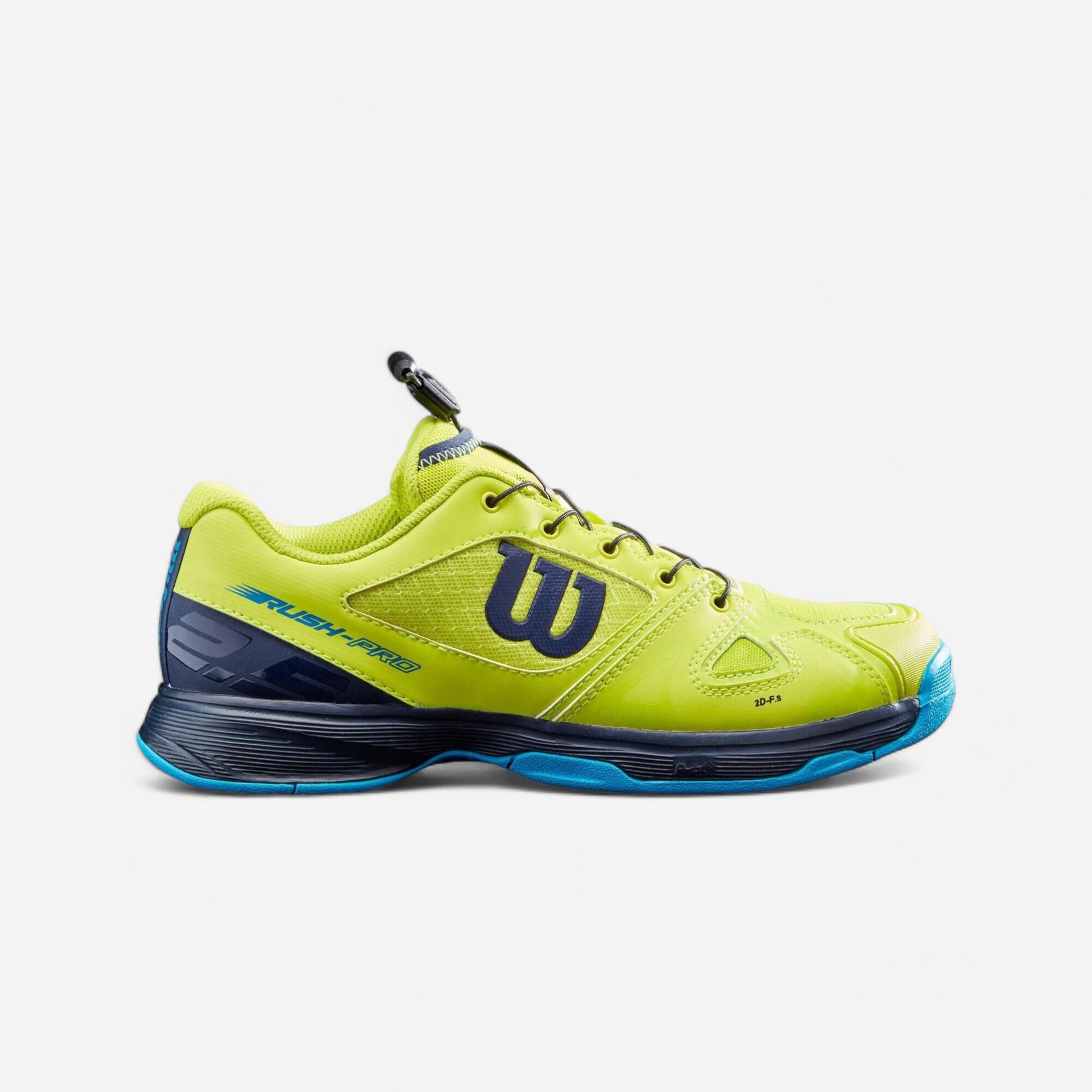 Scarpe tennis bambino WILSON RUSH PRO gialle WILSON | DECATHLON