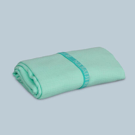 Microfibre Towel Ultra Lightweight Size XL 110 X 175 Cm - Green Mint