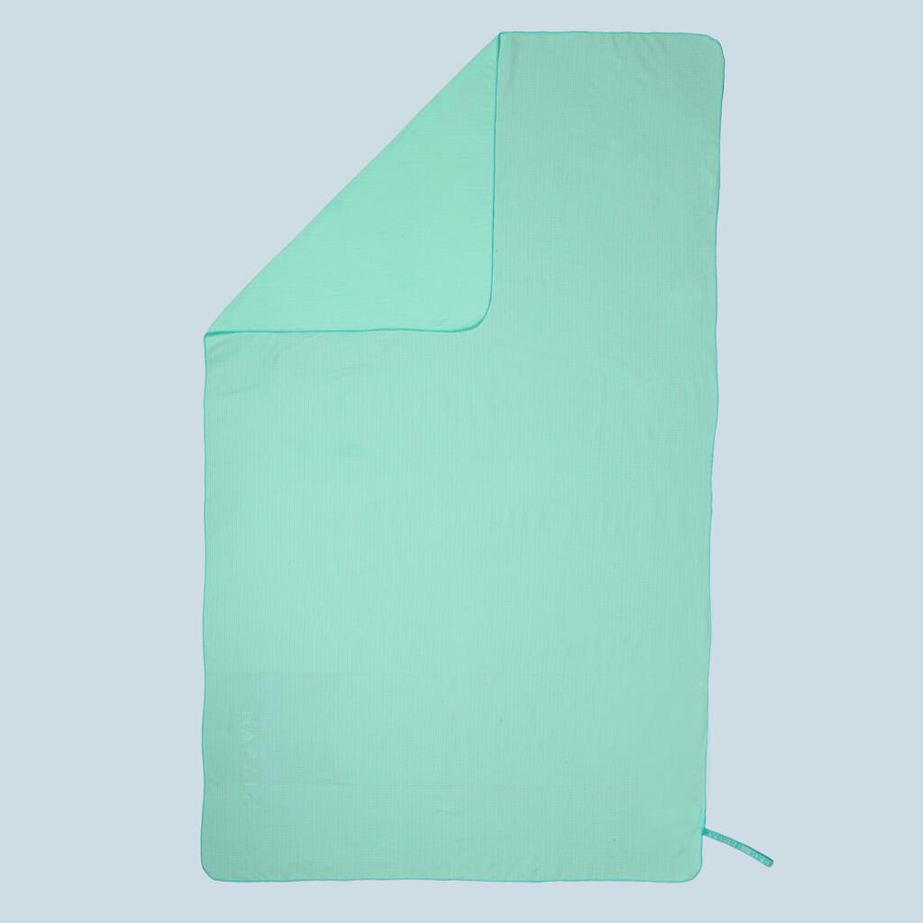 Microfibre Towel Ultra Lightweight Size XL 110 X 175 Cm - Green Mint