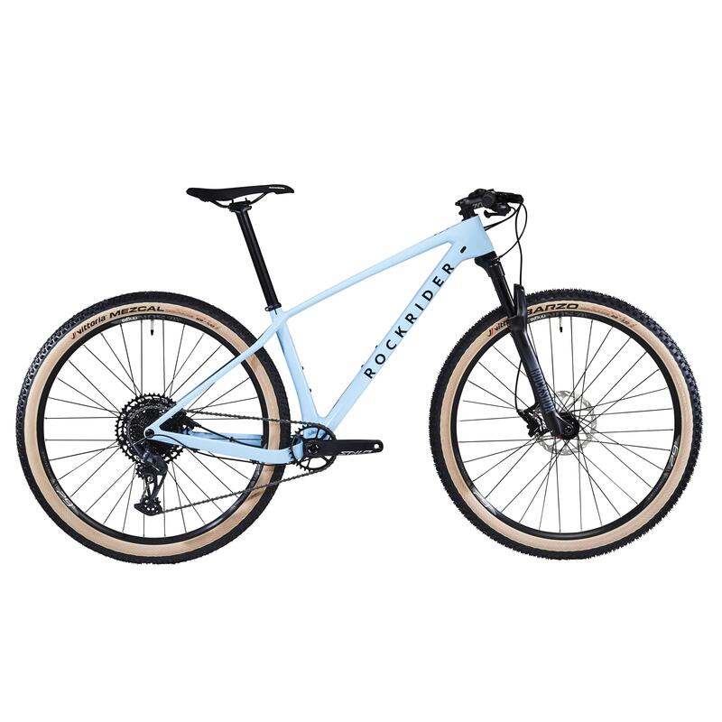 Tomar conciencia Opaco Nublado Bicicleta de montaña 29" carbono Rockrider Race 740 azul NX/GX Eagle | Decathlon Tomar conciencia Opaco Nublado Bicicleta de montaña 29" carbono Rockrider Race 740 azul NX/GX Eagle | Decathlon