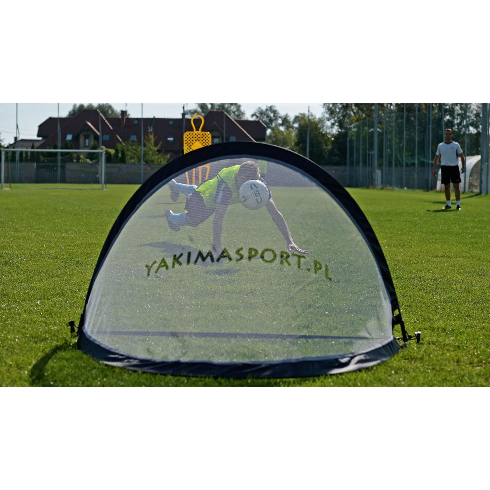 Bramki do piłki nożnej Yakimasport składane (2 sztuki w zestawie) 2/4