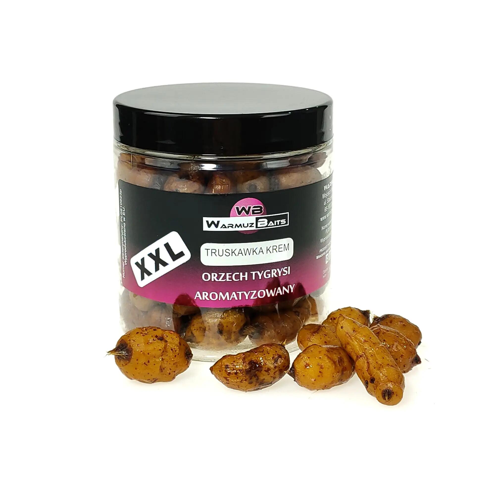 Orzech tygrysi WARMUZ BAITS 250ml DONALD / PUNKT G/ TRUSKAWKA KREM 2/3