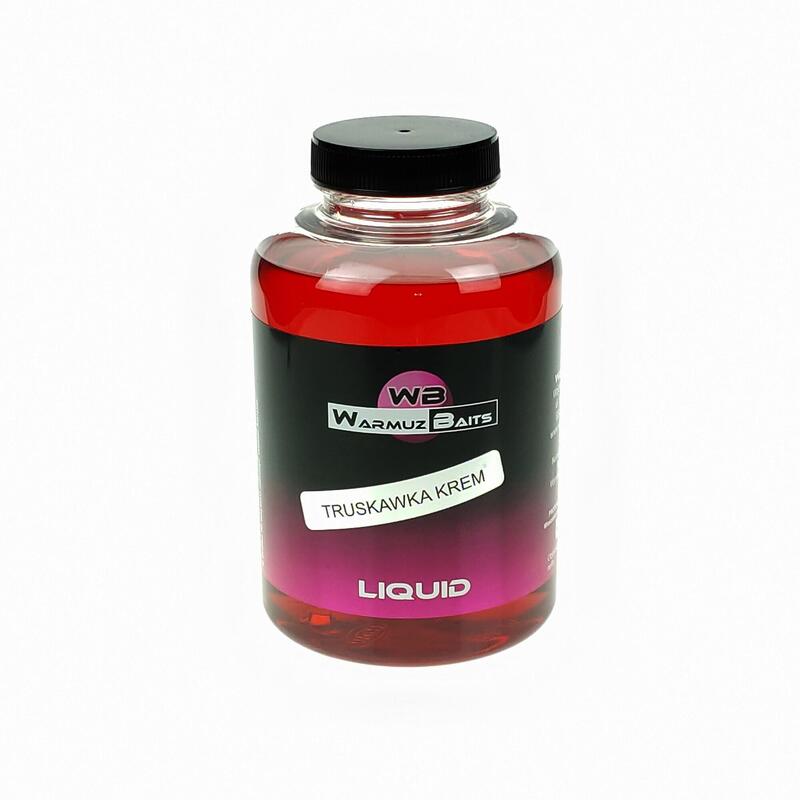 Liquid 500 ml WARMUZ BAITS - seria TRUSKAWKA KREM