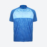 Men Cricket Polo Breathable Short Sleeve CP 500 BLUE