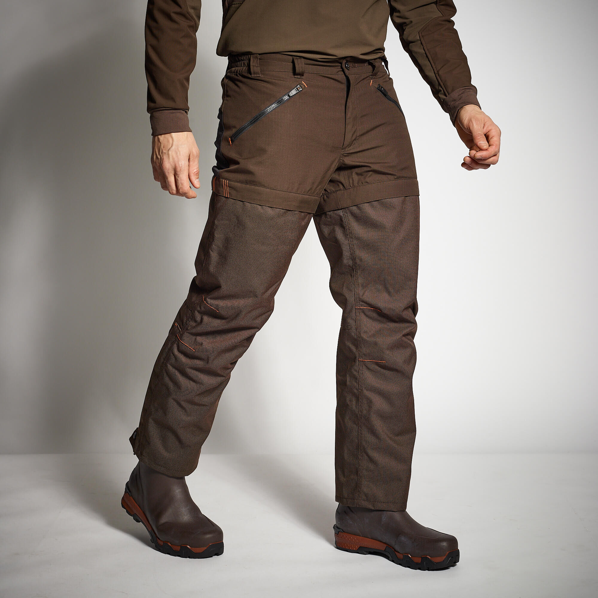 SOLOGNAC Reinforced overtrousers 500