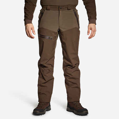 Neperšlampamos medžioklinės kelnės „Renfort 900“, rudos