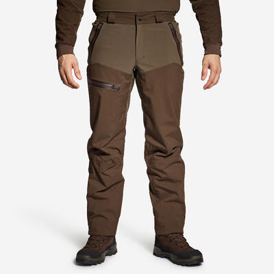 Waterdichte outdoor broek renfort 900 snippenjacht bruin