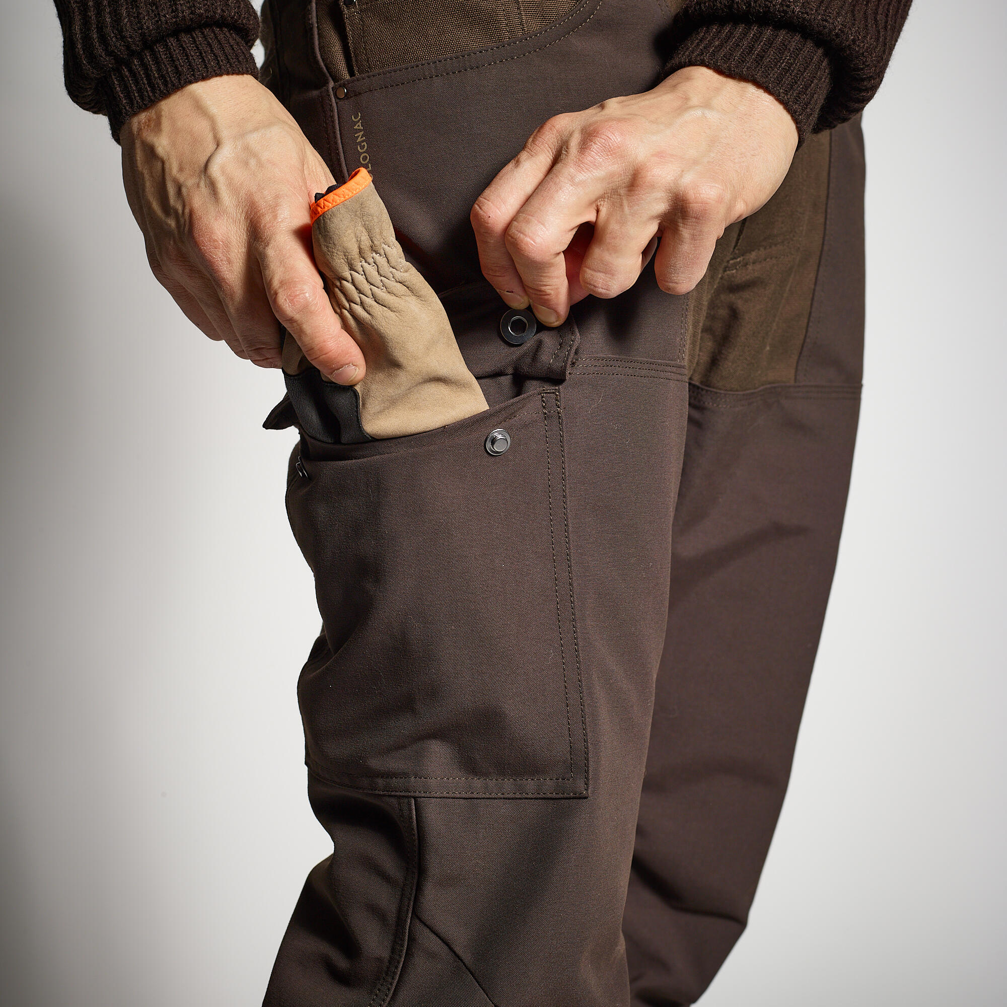 Durable Trousers - 540 Brown - SOLOGNAC