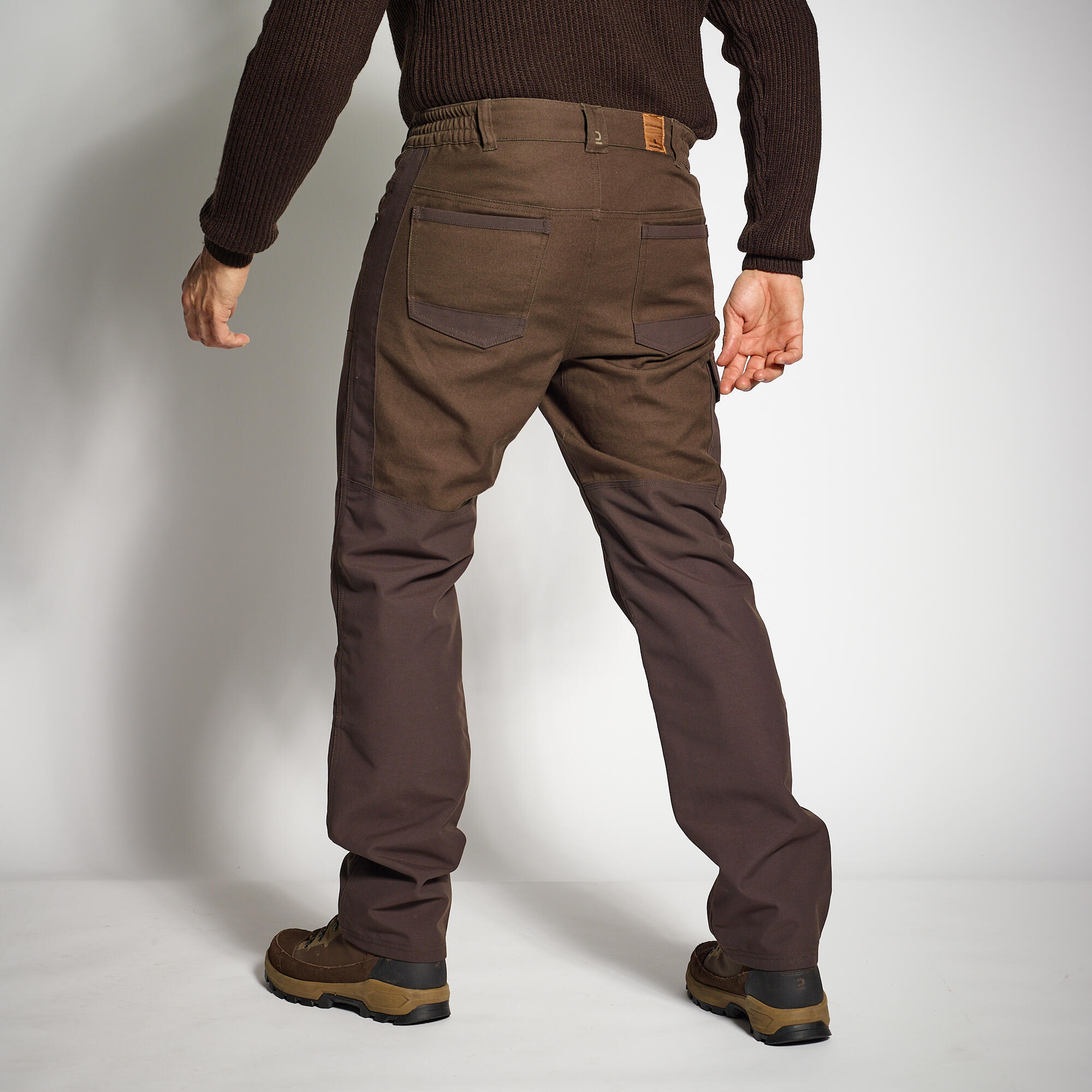 Durable Trousers - 540 Brown - SOLOGNAC