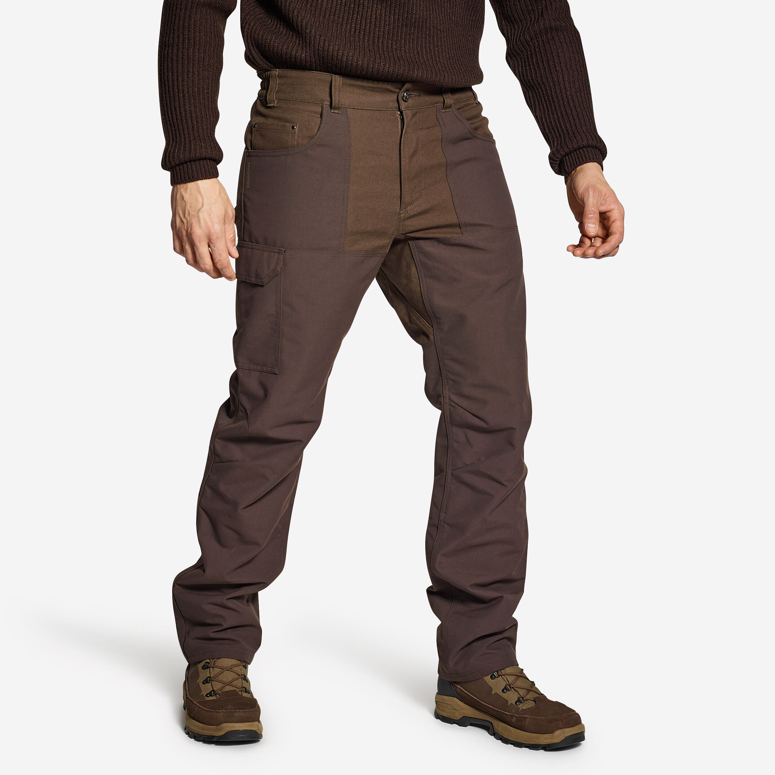 SOLOGNAC ROBUST TROUSERS 540 - BROWN