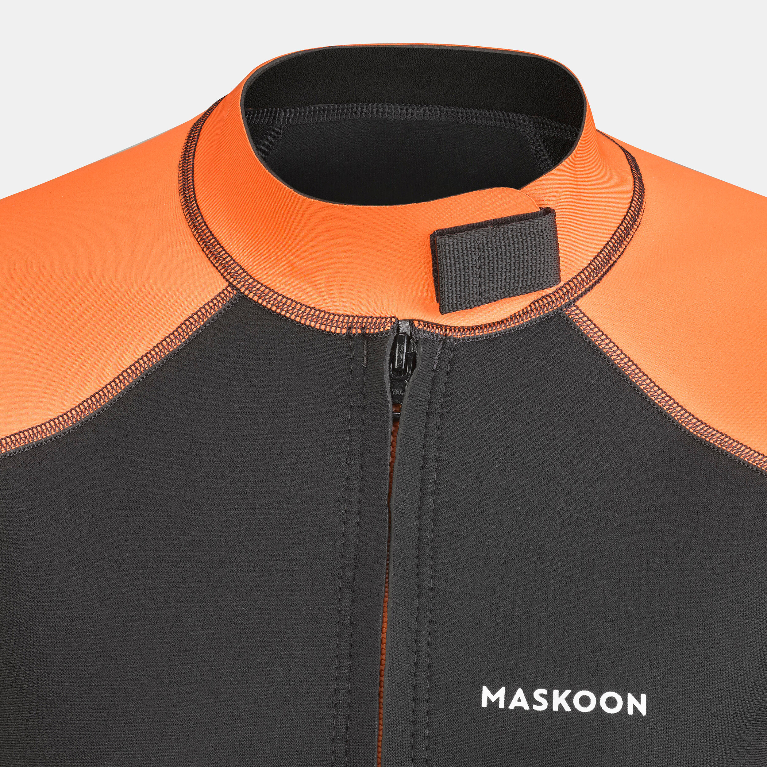 Top in neoprene 2/3 mm con mezza zip per il canyoning