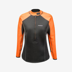 TOP SOURIS CANYONING NÉOPRÈNE DEMI-ZIP 2/3mm