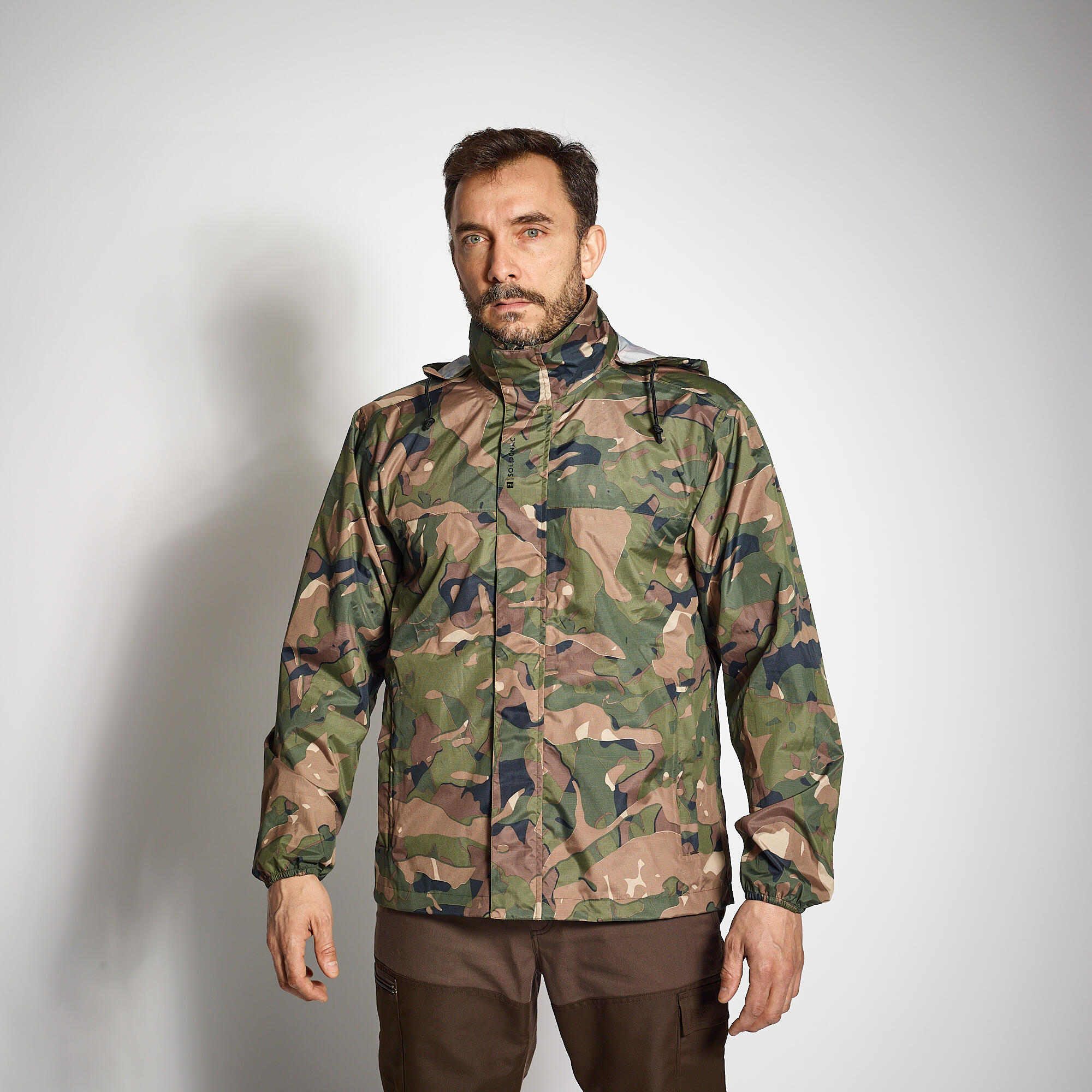 Country Sport Waterproof Jacket Camo 100 1/7