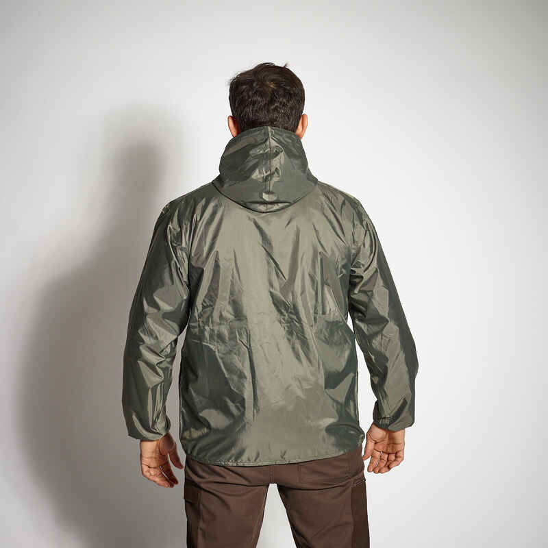 Regenjacke 100 leicht grün Regenjacke 100 leicht grün