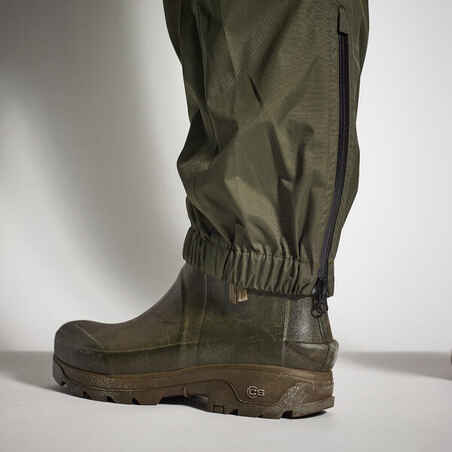 Country Sport Lightweight Waterproof Over Trousers 100 Green