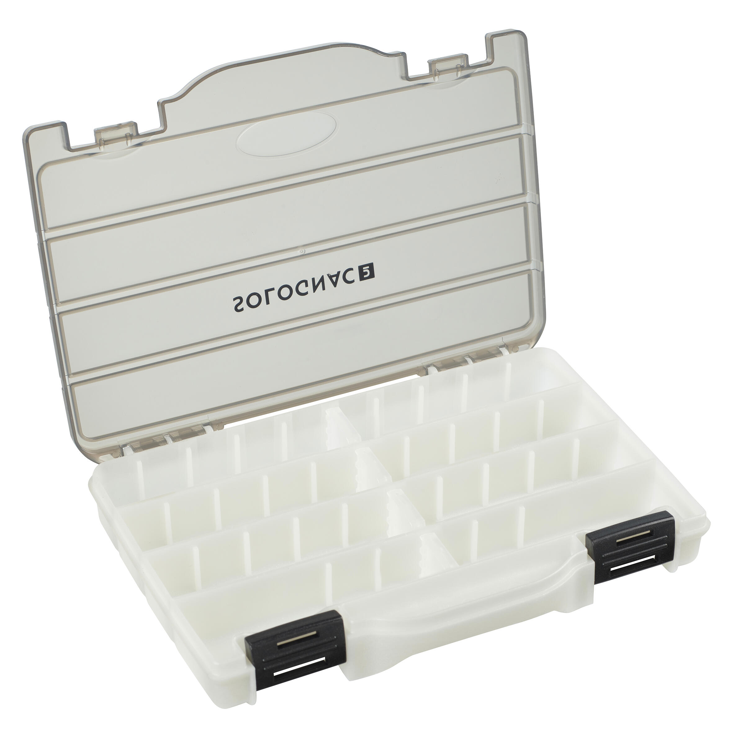 Caja Guardado Accesorios Limpieza Arma Solognac Modulable 12 Separadores 3/6