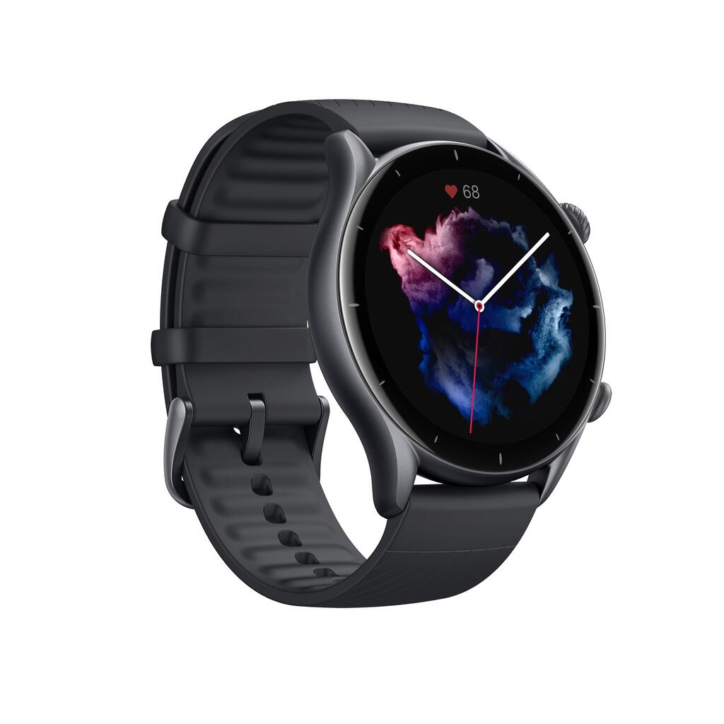 Črna večfunkcijska pametna ura AMAZFIT GTR 3