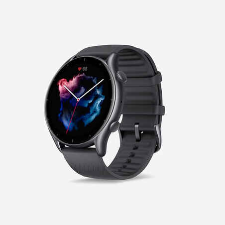 Črna večfunkcijska pametna ura AMAZFIT GTR 3