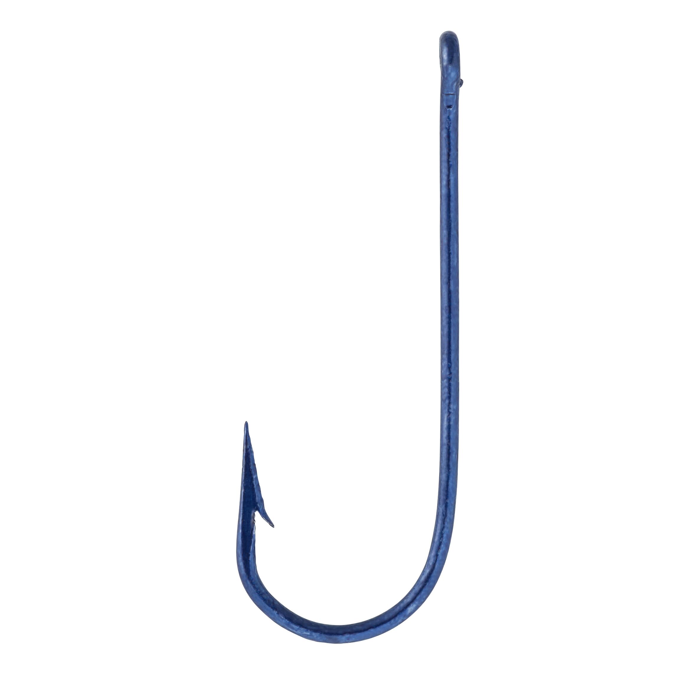  BLUE  WORM eyelet hook for sea fishing 8/10