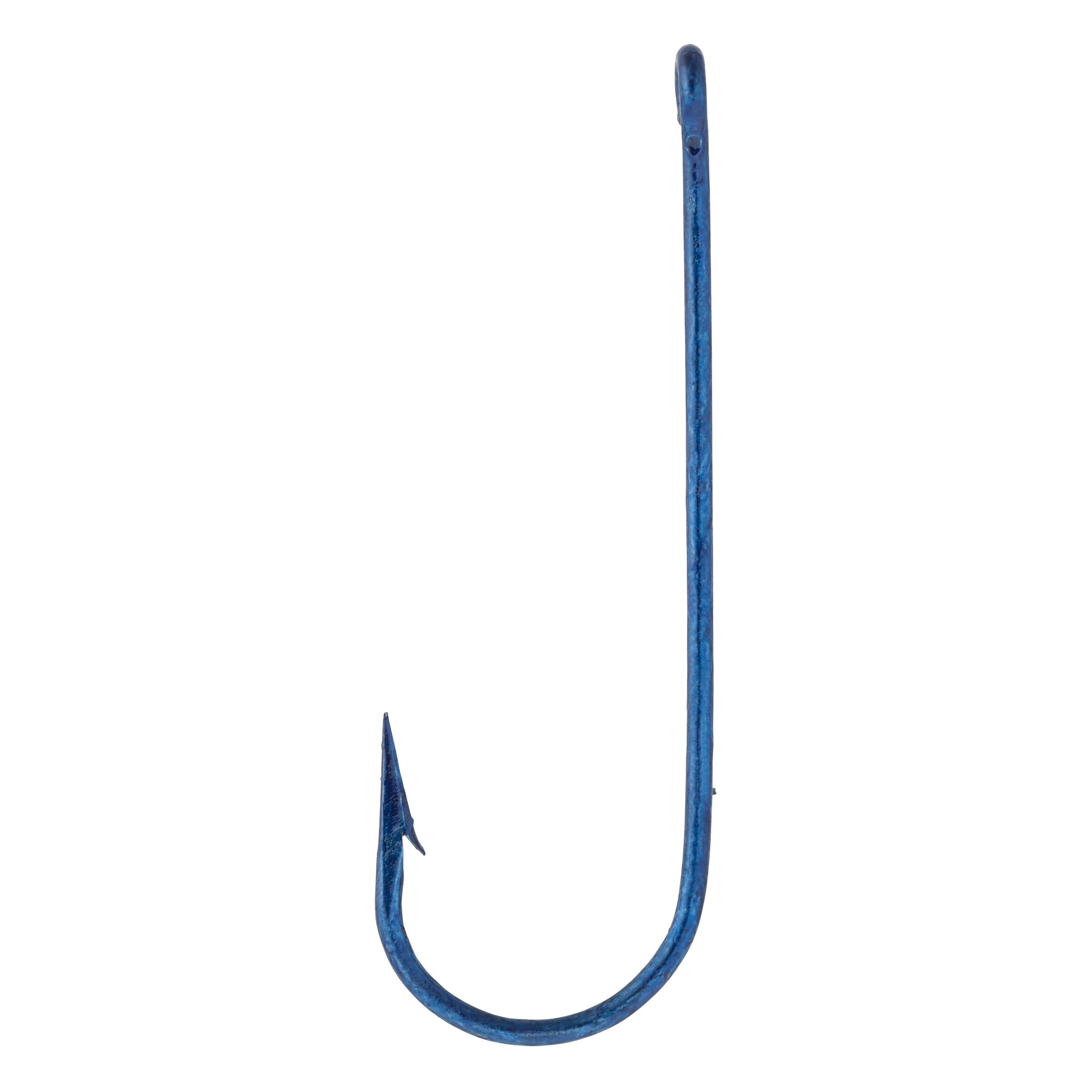  BLUE  WORM eyelet hook for sea fishing 6/10