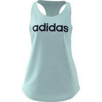 Top Adidas Linear Fitness Damen hellgrün 