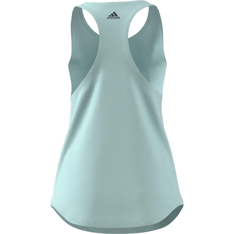 DEBARDEUR DE FITNESS LINEAR ADIDAS FEMME vert clair