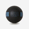 Medecine Ball 5kg caoutchouc - noir / bleu