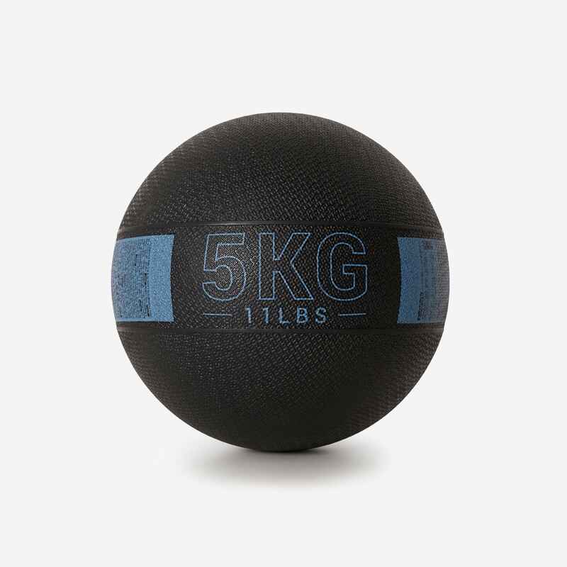 كرة تمارين 5 كجم - أسود/أزرق