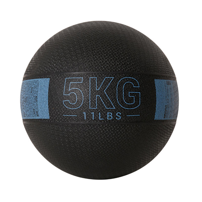 Minge Medicinală cauciuc 5 kg Negru-Albastru