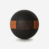 Medicine ball 3 kg rubber zwart oranje