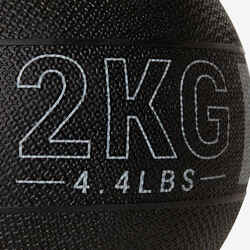2 Kg Medicine Ball - Black