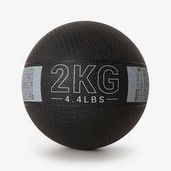 2 kg Medicine Ball - Black