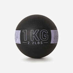 1 Kg Medicine Ball - Black