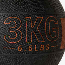 3 Kg Medicine Ball - Black
