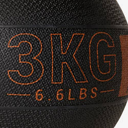 3 Kg Medicine Ball - Black