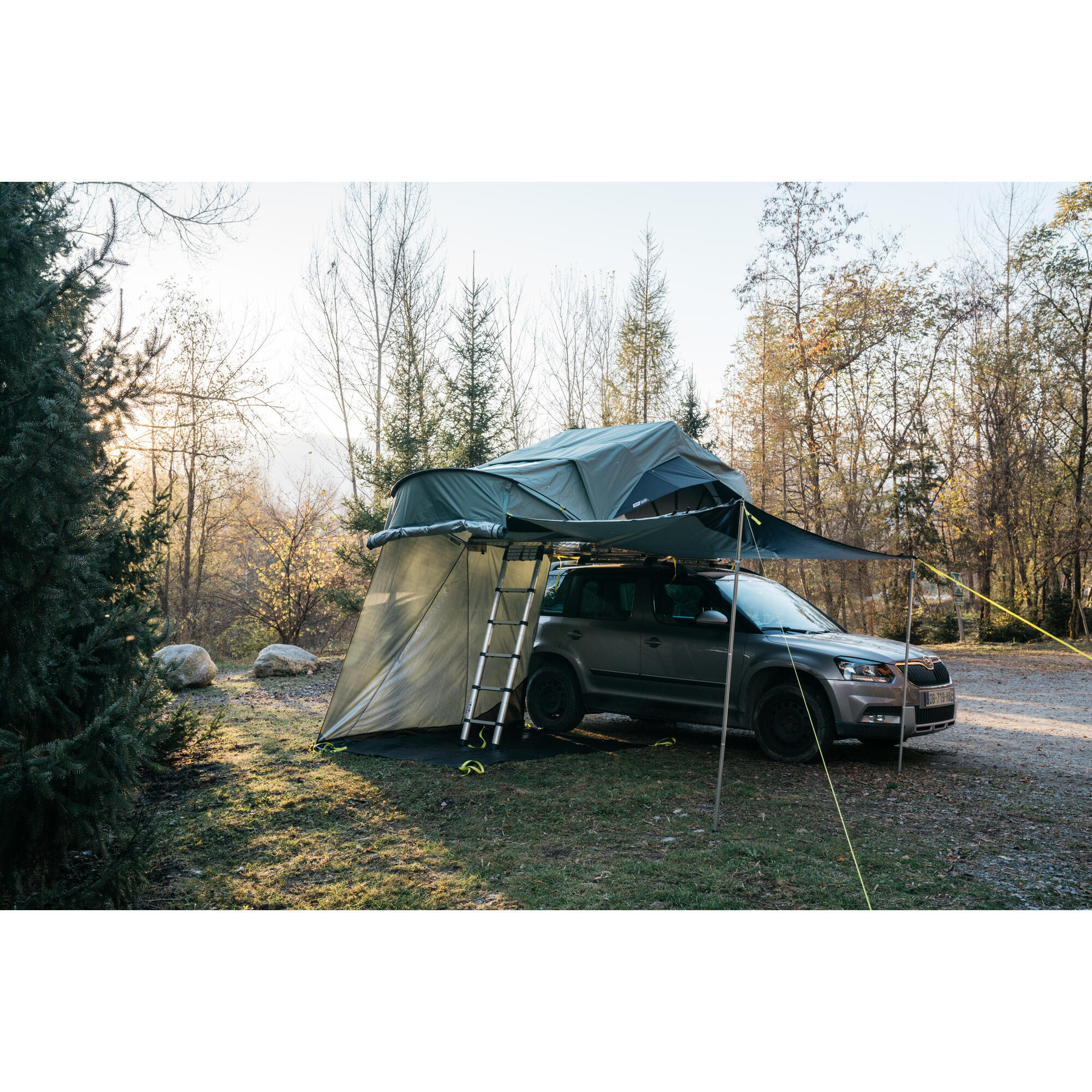 CONNECTED AWNING FOR ROOF TENT MH500 2P