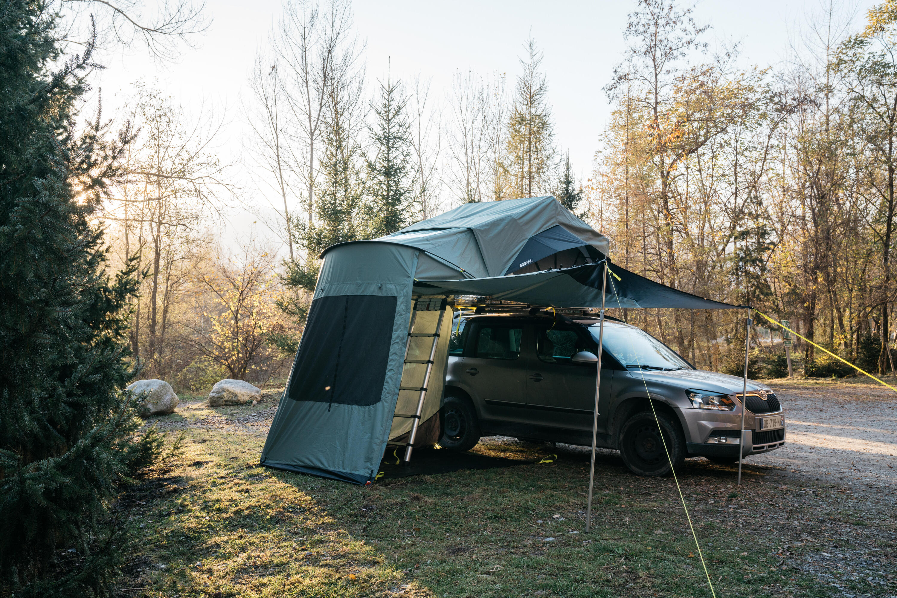 Roof Tent Connected Awning MH500 2P 7/18