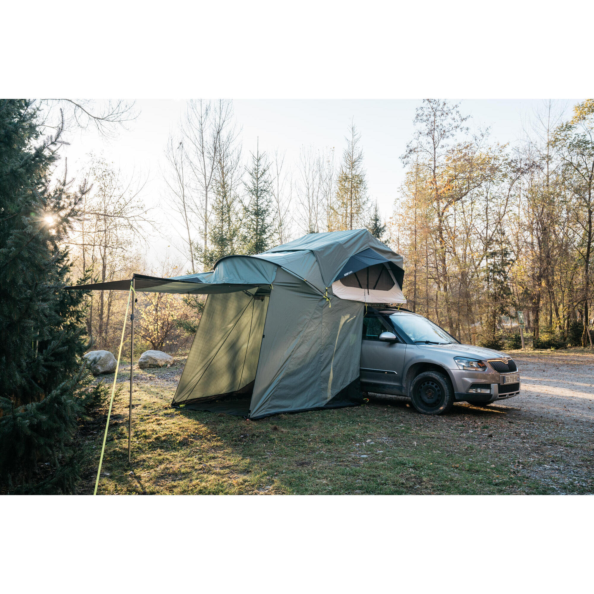 CONNECTED AWNING FOR ROOF TENT MH500 2P