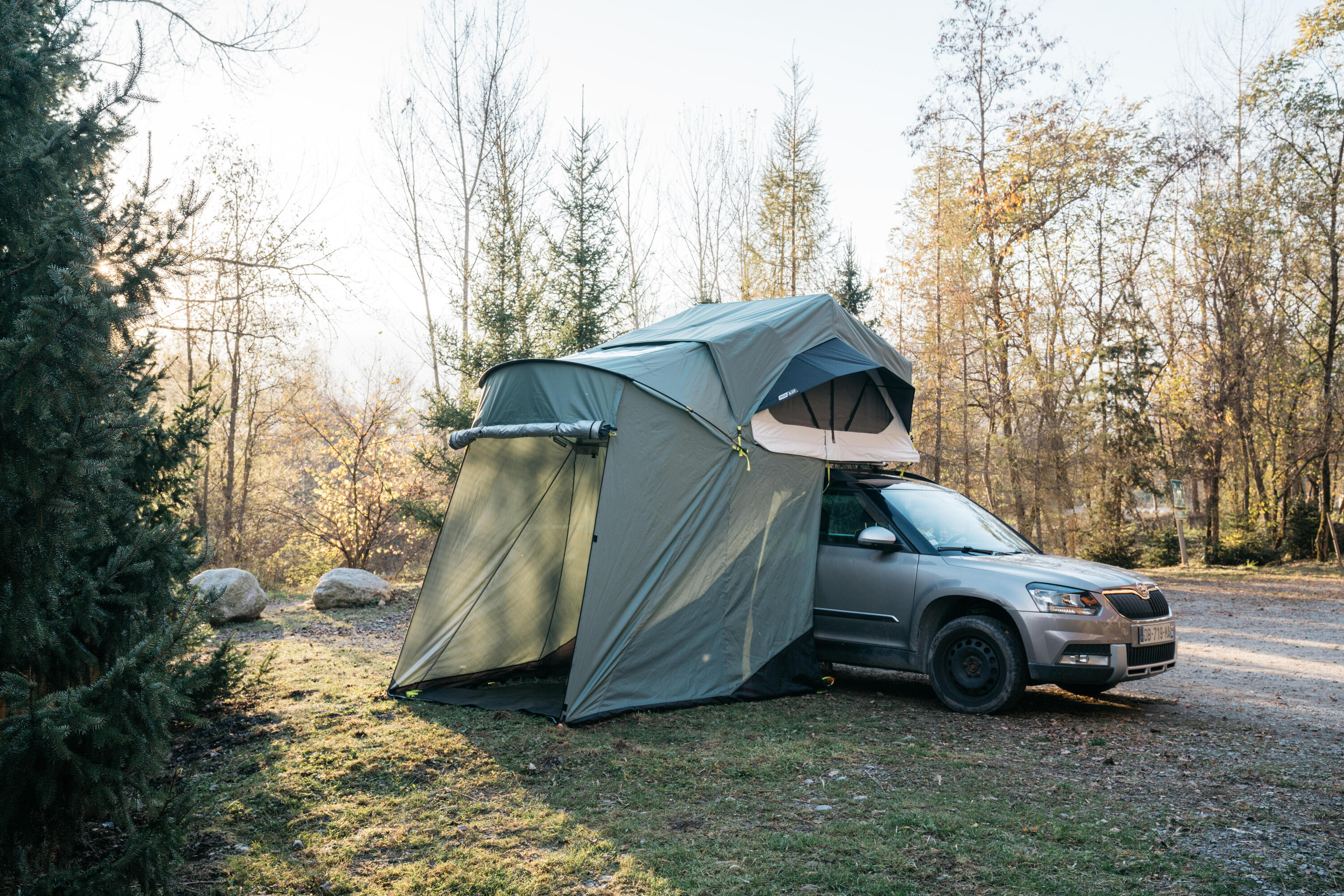 Roof Tent Connected Awning MH500 2P 5/18
