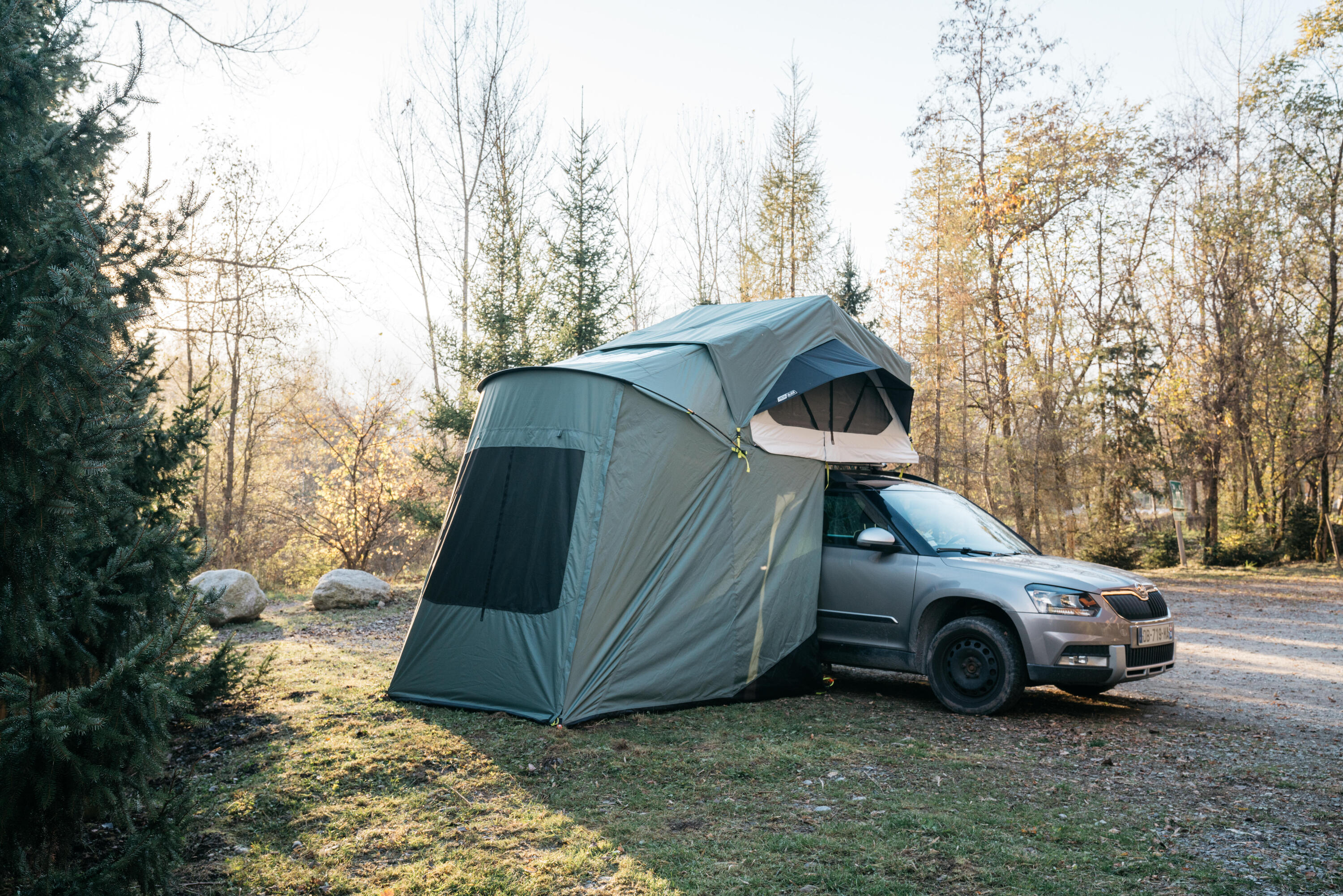 Roof Tent Connected Awning MH500 2P 4/18