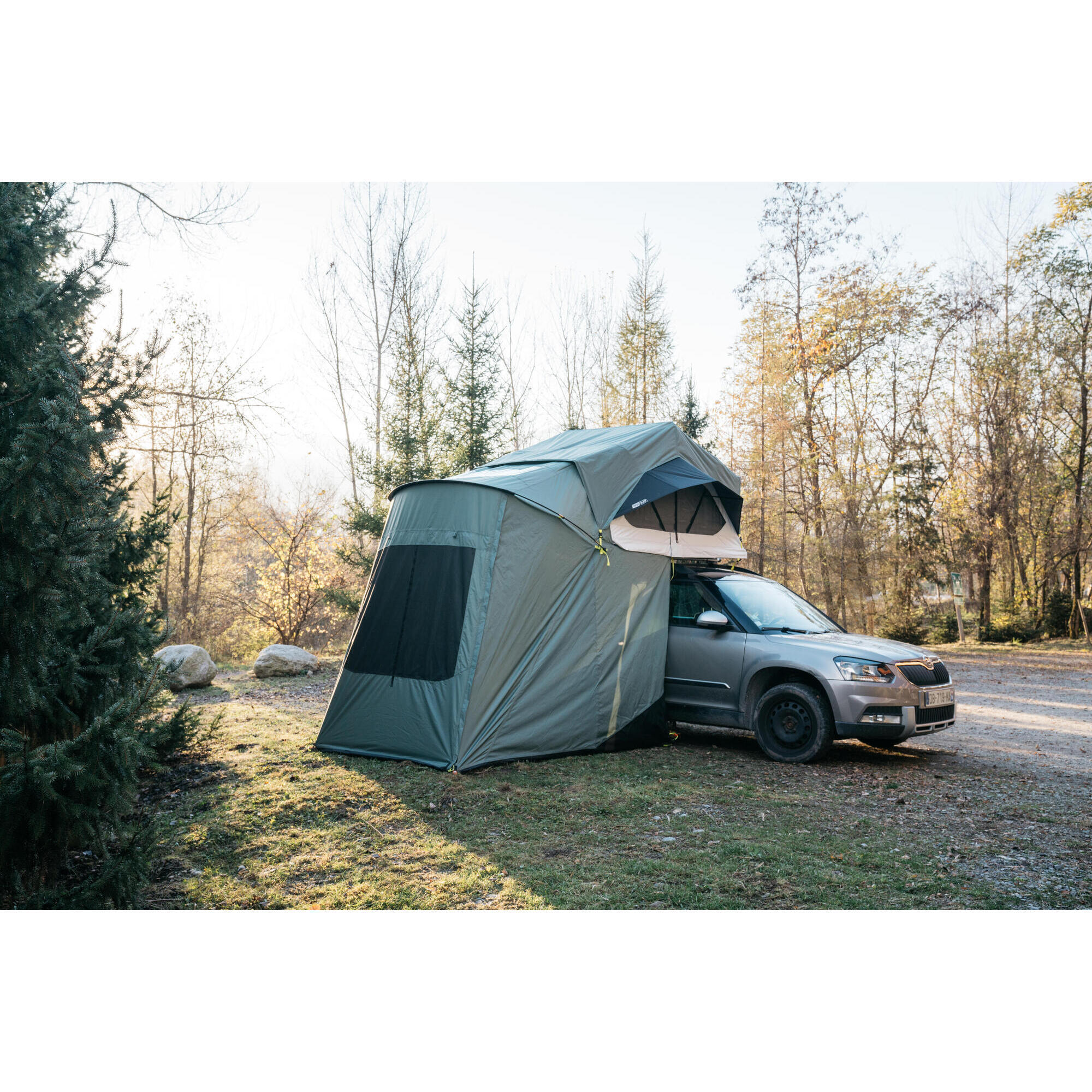 TENDA DA SOLE COLLEGATA PER TENDA A TETTO MH500 2P