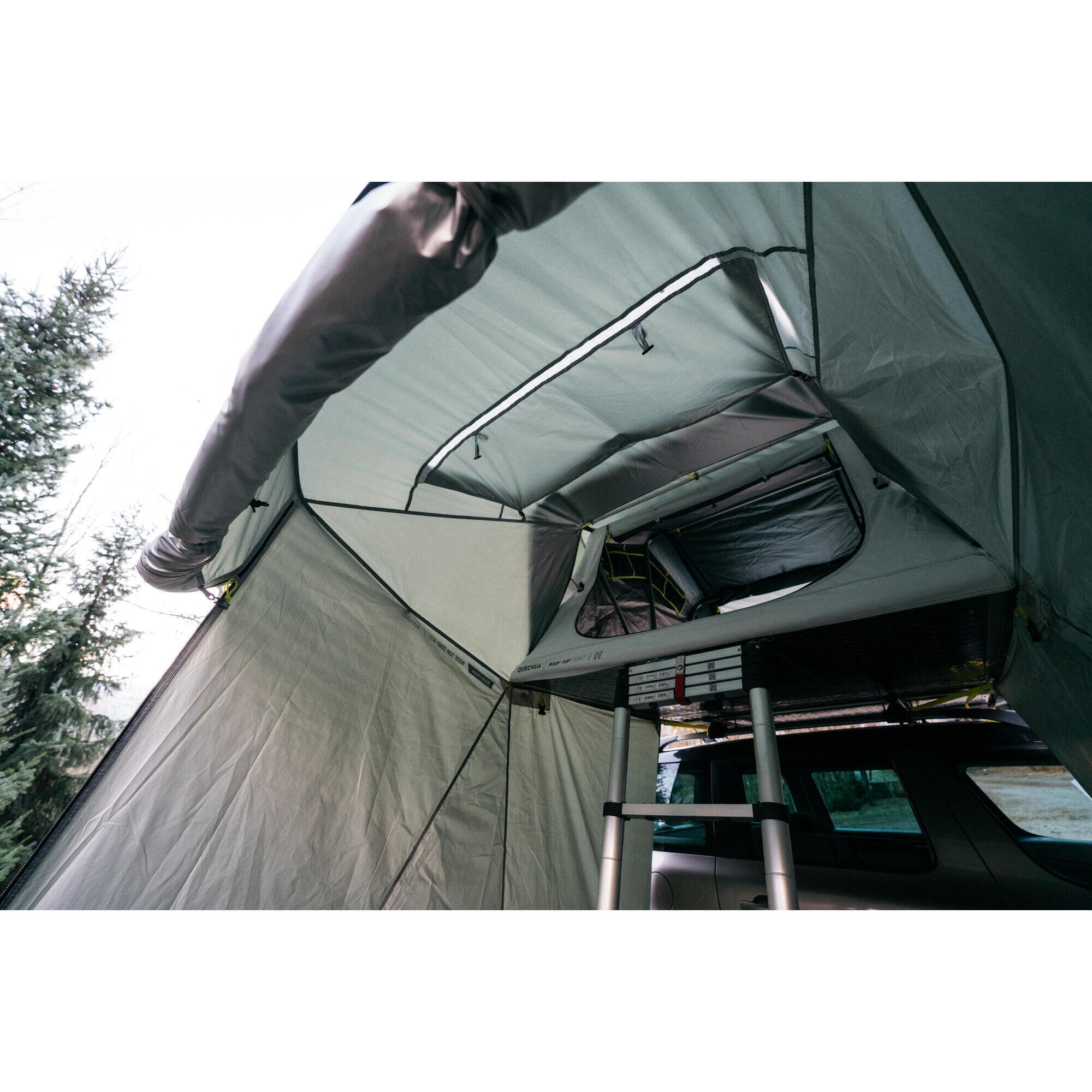 CONNECTED AWNING FOR ROOF TENT MH500 2P