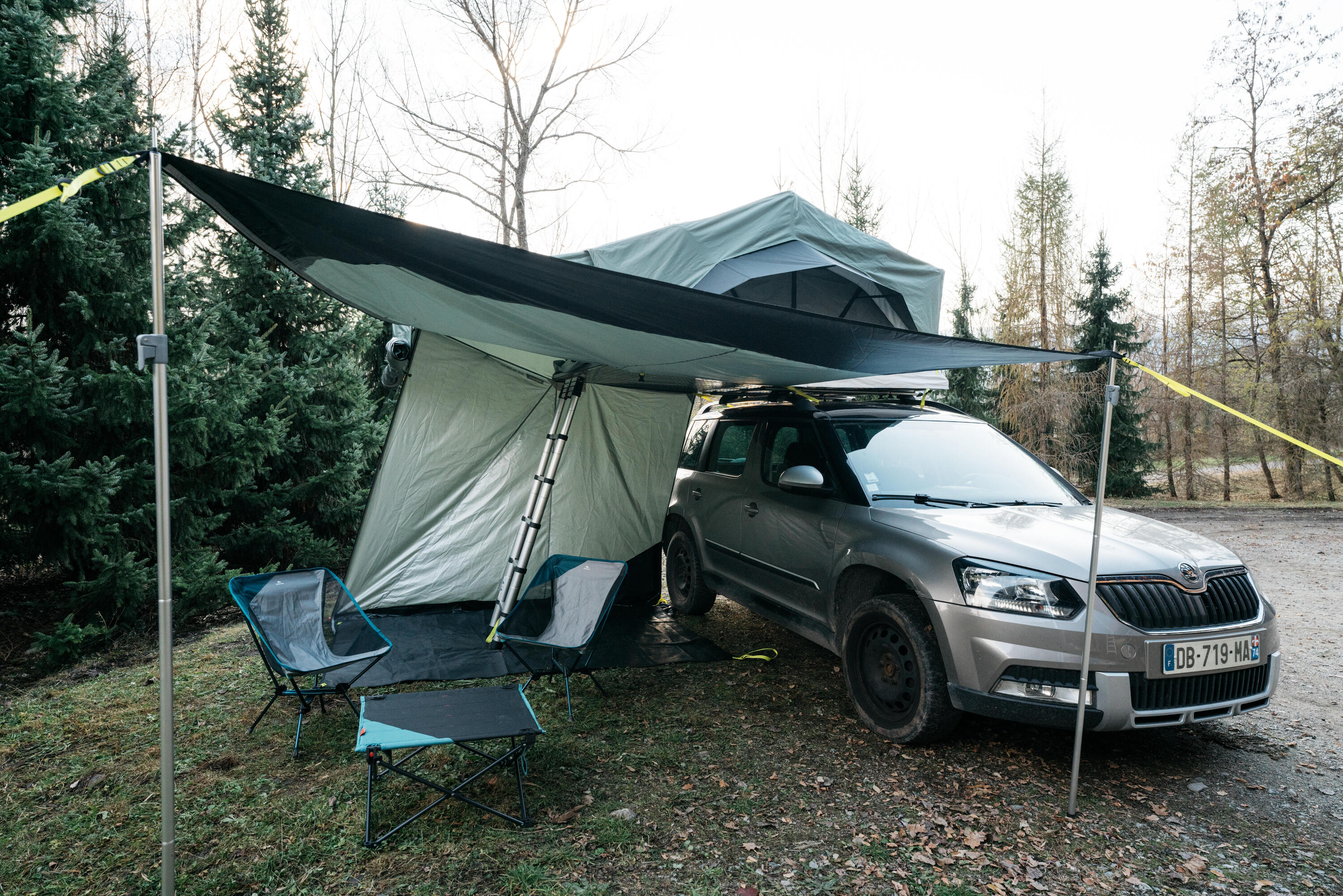 Roof Tent Connected Awning MH500 2P 11/18