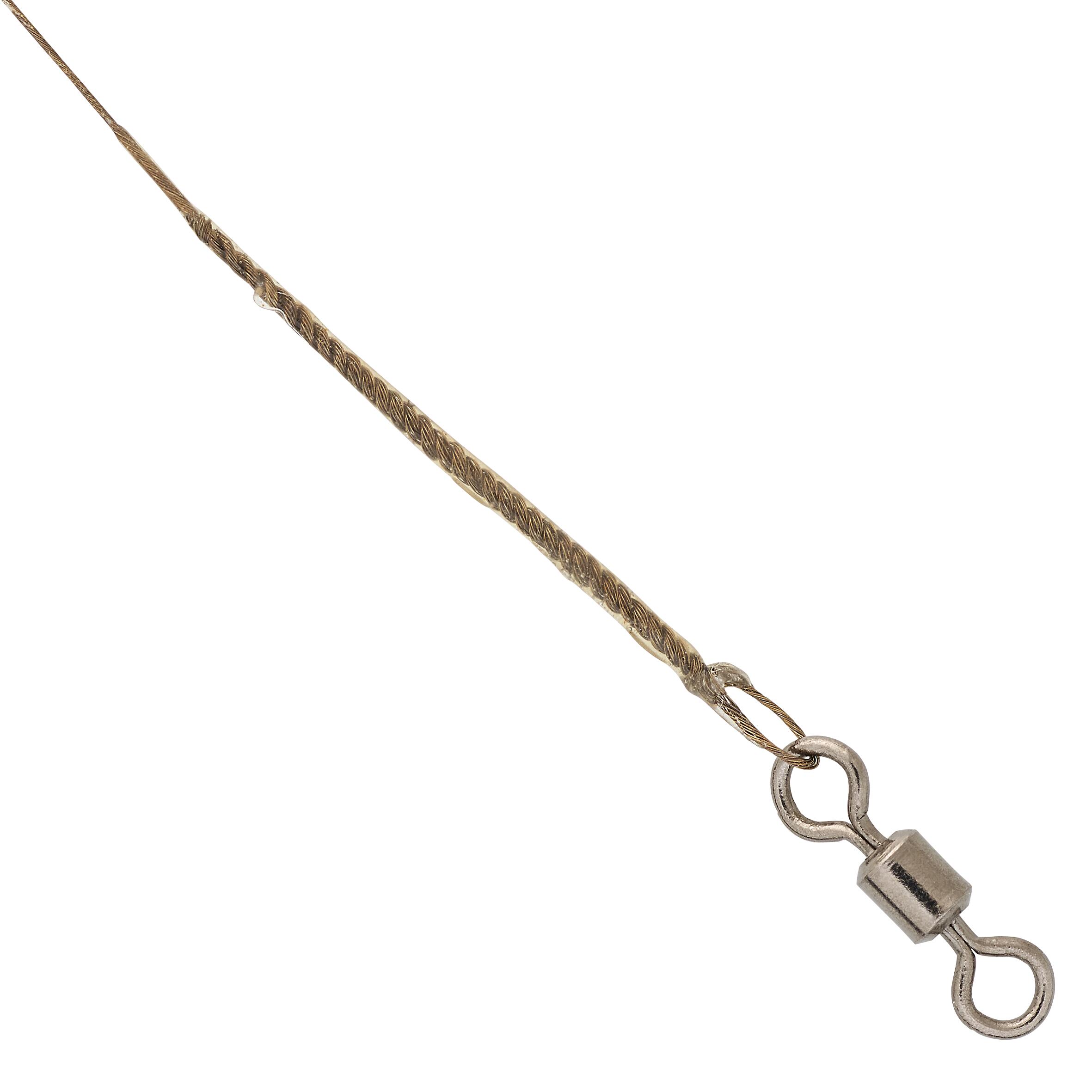 RESIFIGHT 19 SWIVEL+CLIP 5KG x3 predator fishing leader 3/4