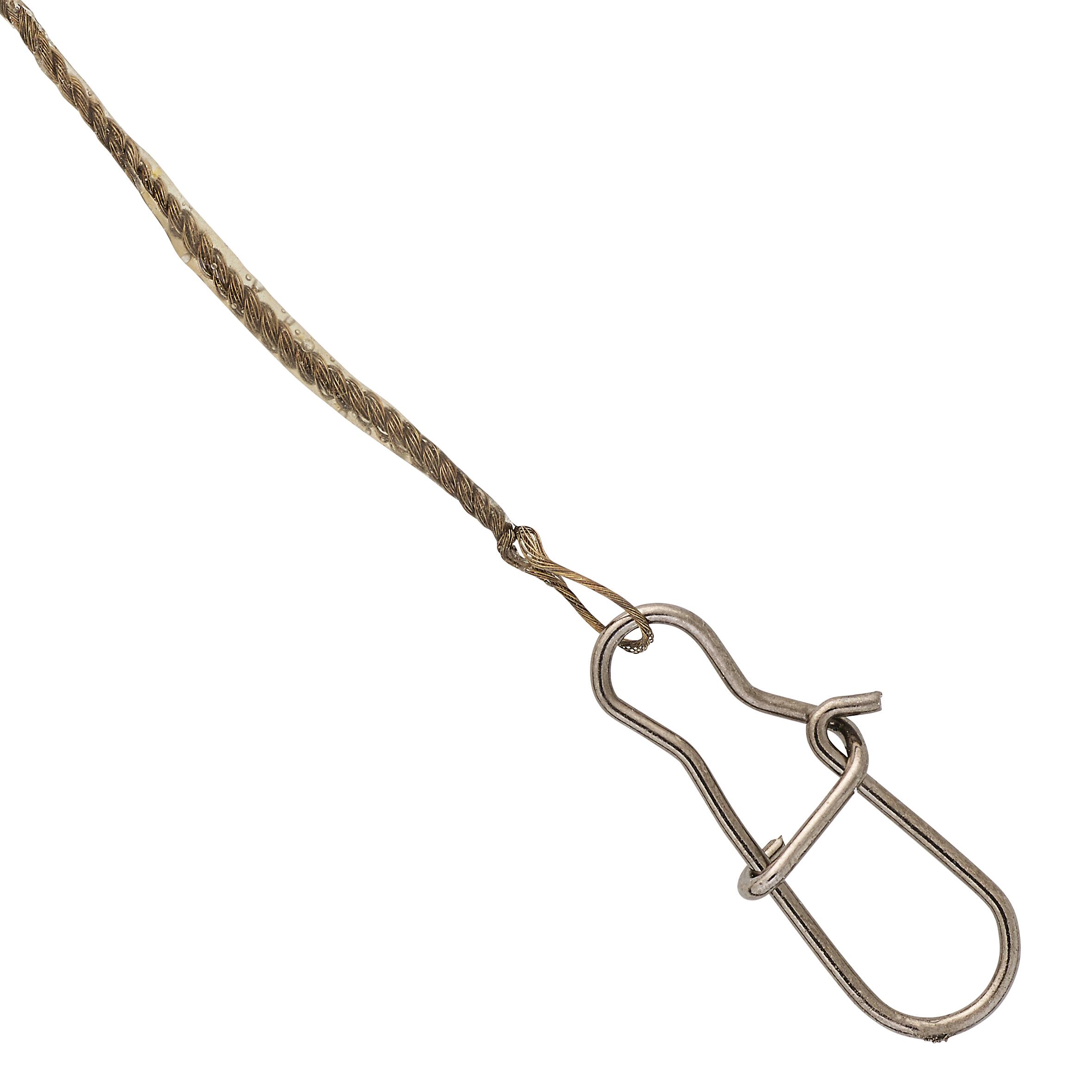 RESIFIGHT 19 SWIVEL+CLIP 5KG x3 predator fishing leader 2/4