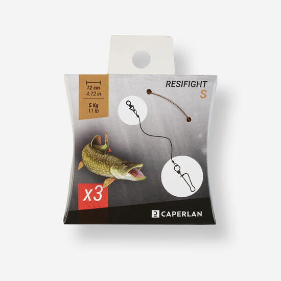 Avançon pêche carnassier RESIFIGHT souple 5KG