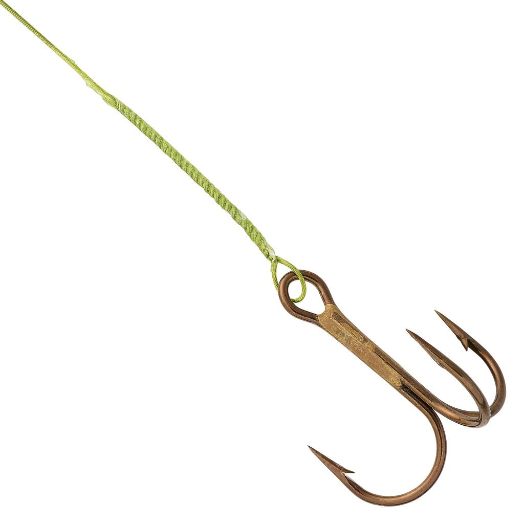 Resifight 7 Treble Hook 9kg X3 Predator Fishing Leader