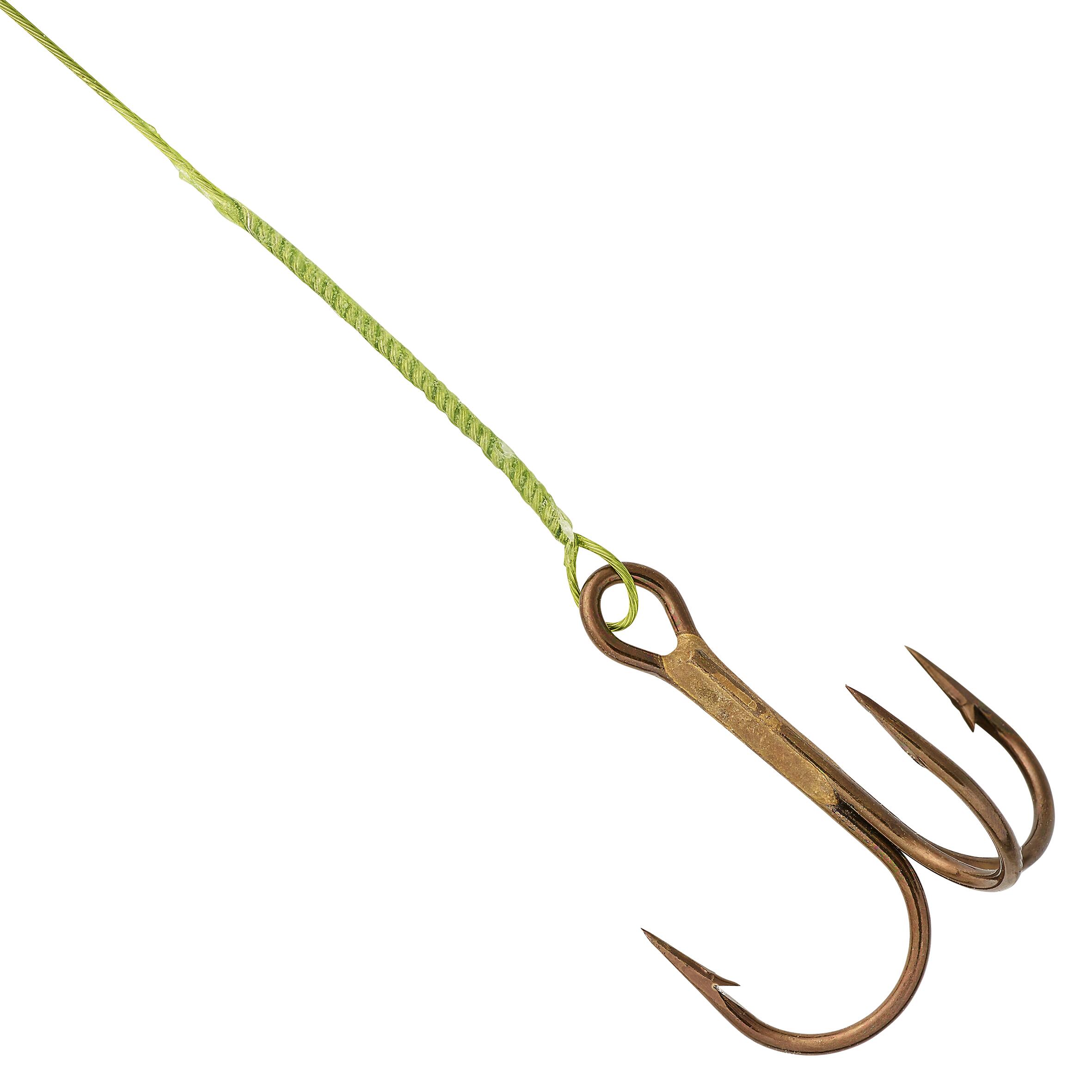 Resifight 7 Treble Hook 9kg X3 Predator Fishing Leader 2/4