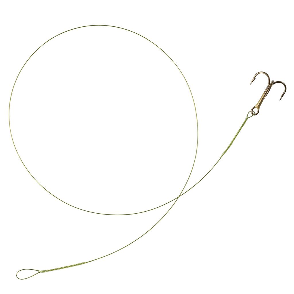 Resifight 7 Treble Hook 9kg X3 Predator Fishing Leader